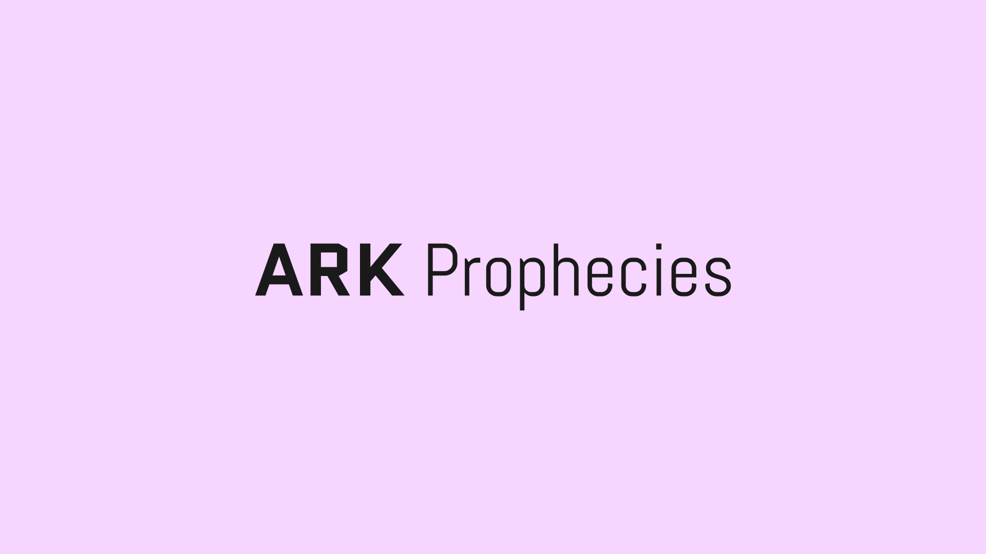 Introducing ARK Prophecies